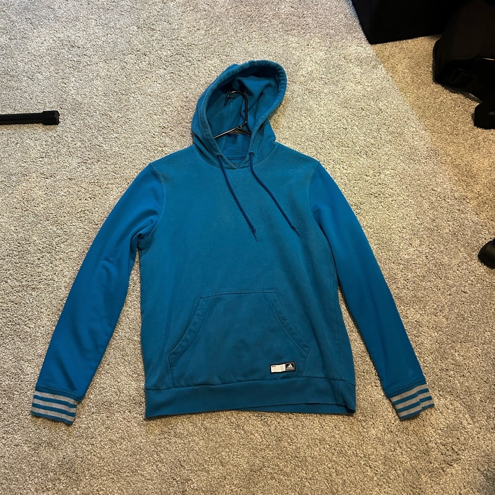Adidas Teal Men's Hoodie